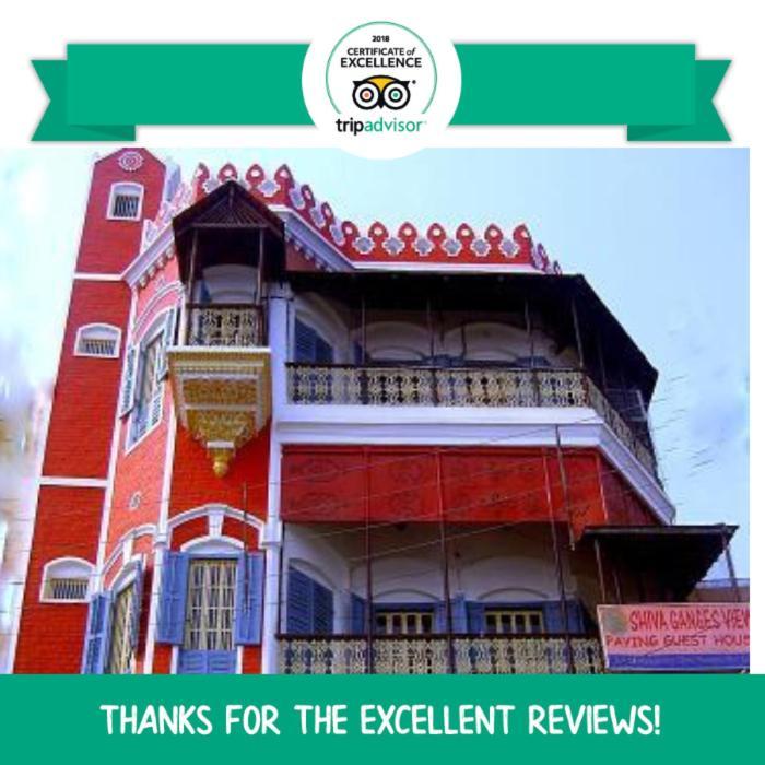Shiva Ganges View Guest House Varanasi Bagian luar foto